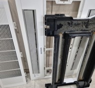 인천에어컨청소: 산곡동 연습실 시스템에어컨청소 에어컨분해세척